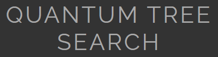 quantum tree search