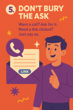 5. dont bury the ask